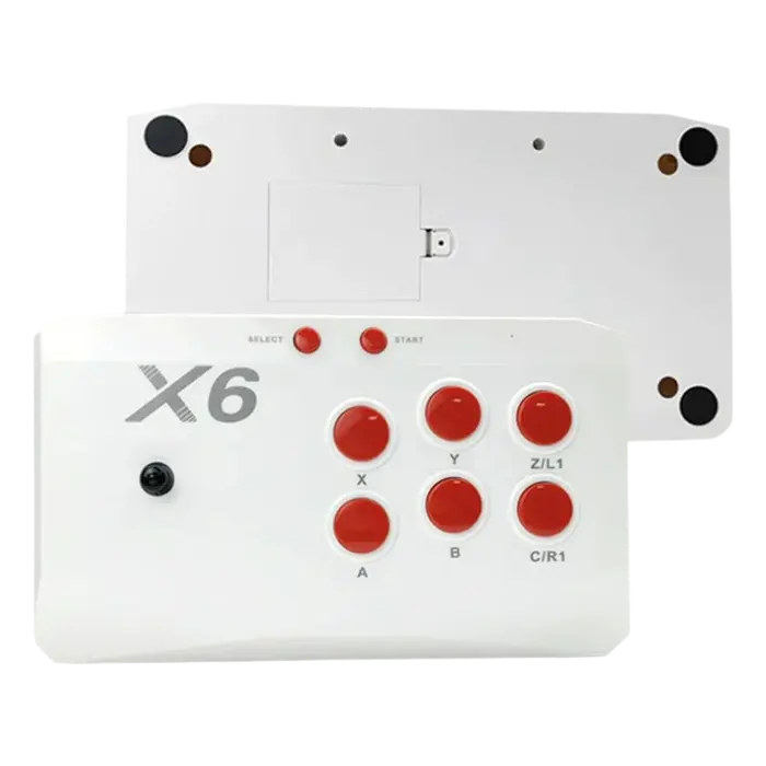 Consola Game Wireless Controller M8-X6 Stick 4K HDMI 64GB BlancoRojo (1).webp