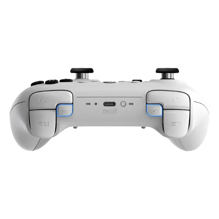 Control 8BitDo Ultimate 2 Bluetooth Nintendo Switch  PC Blanco 80ND02 (3).webp