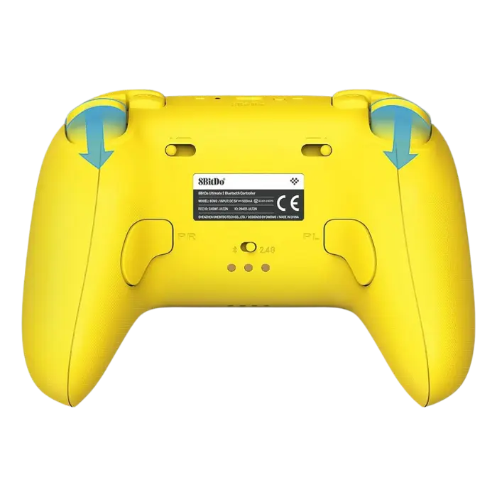 Control 8BitDo Ultimate 2 Bluetooth Nintendo Switch PC Amarillo 80ND03 (2).webp