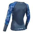 Camisa Aztron Rashguard Manga Larga UPF 50+ M Mujer AzulGris AA-RMAW200-M (2).webp