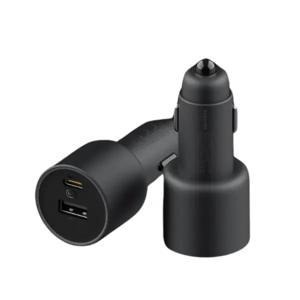 Adaptador de Corriente para Carro Xiaomi USB-A USB-C 67W Negro 43907 (1).webp