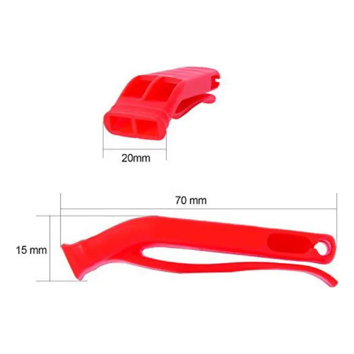 Silbato de Emergencia Aztron ISO 12402-8 Rojo AC-W101 (2).webp