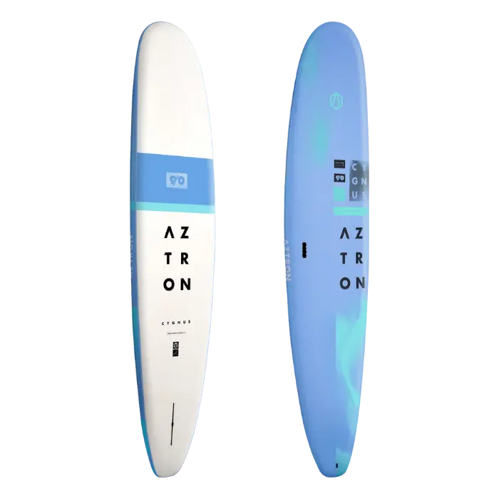 Tabla de Surf Aztron Cygnus Soft-Top 9'0 CelesteBlanco AH-710 (1).webp