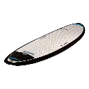 Tabla de Surf SIC Maui Darkhorse Soft-Top 8'4″ CelesteBlanco 106418 (4).webp