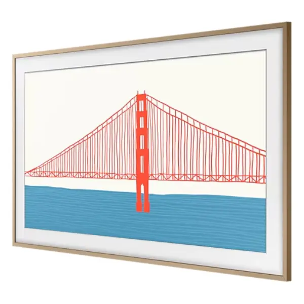 Marco Intercambiable Samsung para Pantalla The Frame LS03 55 Madera Clara VG-SCFA55TKBRU (2).webp