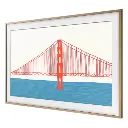 Marco Intercambiable Samsung para Pantalla The Frame LS03 55 Madera Clara VG-SCFA55TKBRU (2).webp