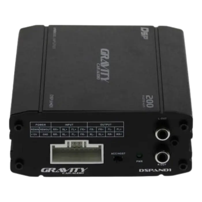 Amplificador para Radio Gravity DSP 200W Android Negro ACGVT-DSPAND1 (2).webp