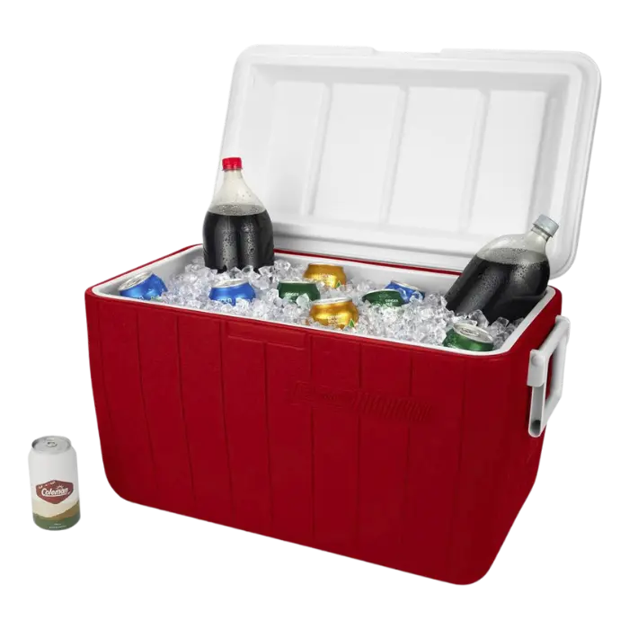 Hielera Coleman Chiller 5848 45Lts Plástico RojaBlanco 2209886 (2).webp
