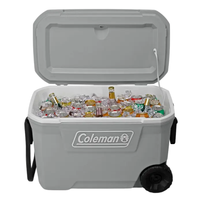 Hielera con Ruedas Coleman Classic Series 5859 58Lts Plástico Gris 3000006487 (2).webp