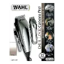 Kit Cortadora de Cabello Wahl Deluxe Groom Pro 3-Pack (CortadoraRecortadoraDetalladora) Plateado 79305-3608 (2).webp