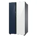 Refrigerador Samsung Bespoke Side by Side 23P³640L 2 Puertas AzulBlanco RS23CB760A7NAP (2).webp