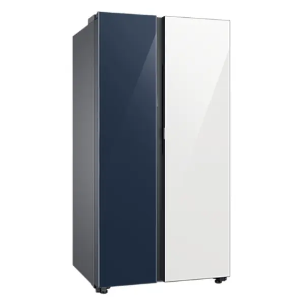 Refrigerador Samsung Bespoke Side by Side 23P³640L 2 Puertas AzulBlanco RS23CB760A7NAP (1).webp