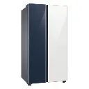 Refrigerador Samsung Bespoke Side by Side 23P³640L 2 Puertas AzulBlanco RS23CB760A7NAP (1).webp