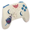 Control Power A Nintendo Switch Zelda Sworn Protector Inalámbrico BlancoAzul PWA-A-02971 (1).webp