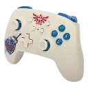 Control Power A Nintendo Switch Zelda Sworn Protector Inalámbrico BlancoAzul PWA-A-02971 (2).webp