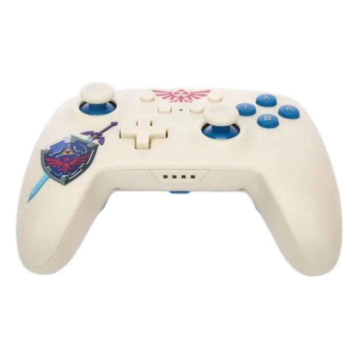 Control Power A Nintendo Switch Zelda Sworn Protector Inalámbrico BlancoAzul PWA-A-02971 (3).webp