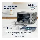Horno Oster con Freidora de Aire 17L 1400W Plateado TSSTTV17MAFNS (4).webp