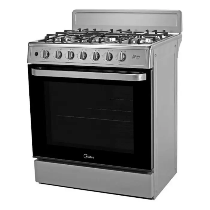 Cocina de Gas Midea 30″ 6 Quemadores Silver MGS30FS1BEABG (2).webp