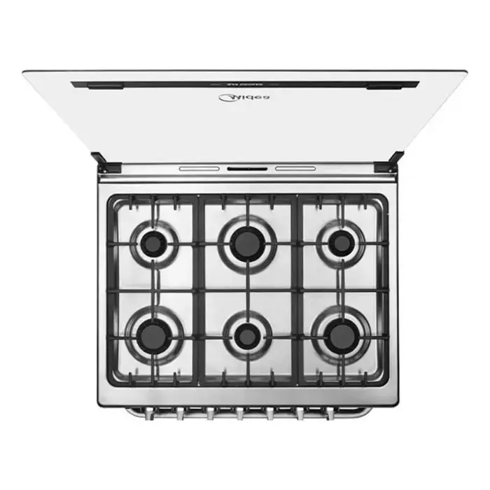 Cocina de Gas Midea 30″ 6 Quemadores Plateada MGS30FS1LEAMSS (4).webp