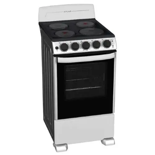 Cocina Elécrica Atlas EAE5020BSS0 4 Quemadores.webp