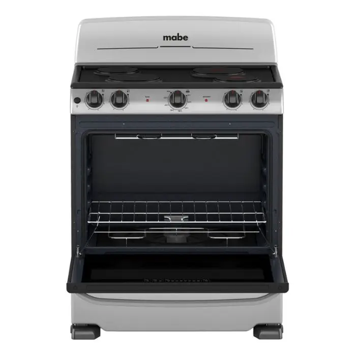 Cocina Eléctrica Mabe 30 4 Quemadores Acero Inoxidable EME7620BSFL0 (3).webp