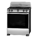 Cocina Eléctrica Mabe 30 4 Quemadores Acero Inoxidable EME7620BSFL0 (2).webp