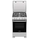 Cocina de Gas Mabe 24″ con Tapa de Vidrio Templado Acero Inoxidable EM6038CFIX0 (2).webp