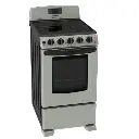 Cocina Eléctrica Mabe 20″ Vitrocerámica 4 Quemadores 220V Plateada EME5040BVS0.webp