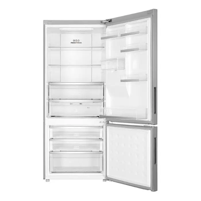 Refrigeradora Haier Bottom Freezer 15p³425L Sin Escarcha Plateado HBM425EMNSS0 (1).webp