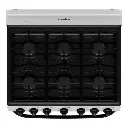 Cocina de Gas Mabe 30″ 6 Quemadores PlateadaNegro EM7622BAPS2 (4).webp