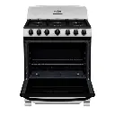 Cocina de Gas Mabe 30″ 6 Quemadores PlateadaNegro EM7622BAPS2 (3).webp