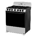 Cocina de Gas Mabe 30″ 6 Quemadores PlateadaNegro EM7622BAPS2 (2).webp