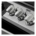 Cocina de Gas Mabe 30″ 6 Quemadores PlateadaNegro EMH7613DTSS0 (6).webp