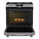 Cocina de Gas Mabe 30″ 6 Quemadores PlateadaNegro EMH7613DTSS0 (3).webp