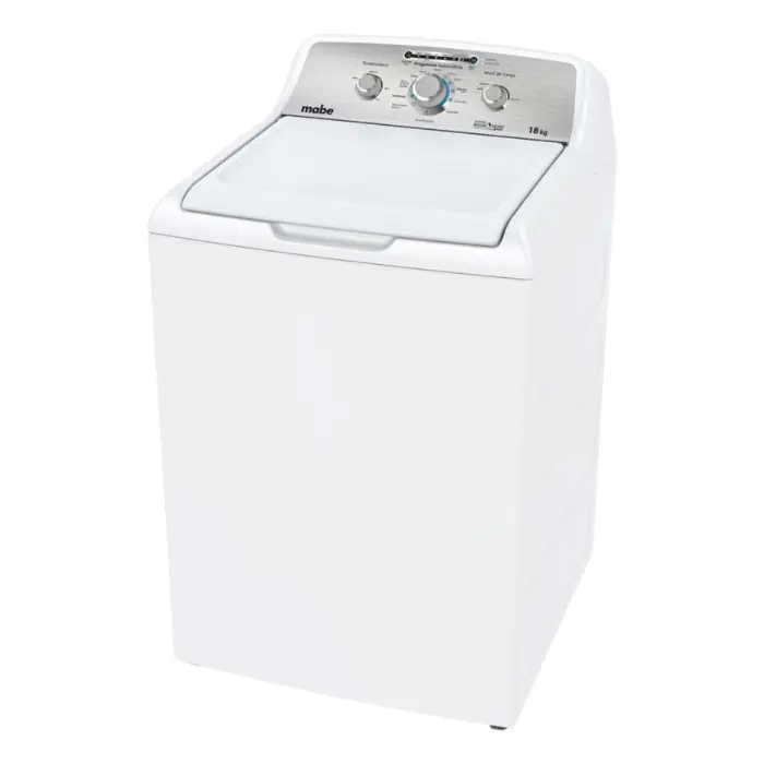 Lavadora Automática Mabe Aqua Saver Green 18kg Carga Superior Blanca LMA78113CBAB0 (2).webp