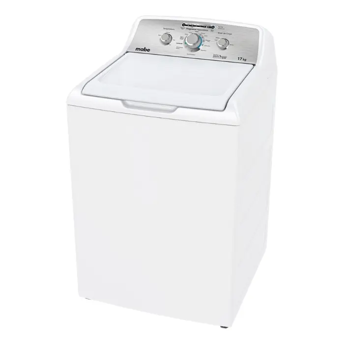 Lavadora Automática Mabe Aqua Saver Green 17kg Carga Superior Blanca LMA77113CBAB0 (2).webp