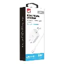 Adaptador de Corriente MyBat Pro con Cable USB-C Carga Rápida Blanco RCGTRACCMO40W12 (1).webp