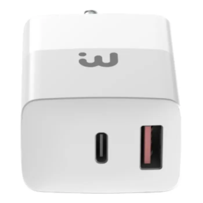 Adaptador de Corriente MyBat Pro USB-CUSB-A Carga Rápida 30W Blanco MCGTRAC15W (1).webp