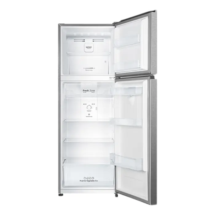 Refrigeradora Hisense Top Mount 11.5p³ Dispensador de Agua Plateada RT11N6WKX1 (4).webp