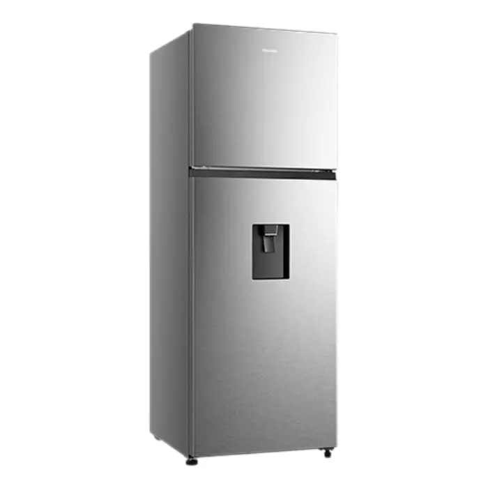 Refrigeradora Hisense Top Mount 11.5p³ Dispensador de Agua Plateada RT11N6WKX1 (1).webp