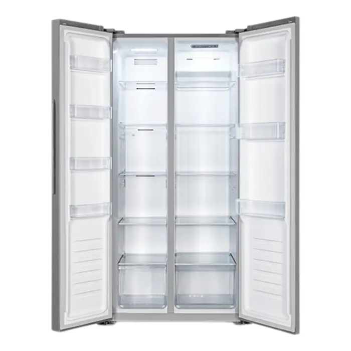 Refrigeradora Hisense Side By Side 15.6p³ Sin Frost Plateada RS3P428NEDA1 (3).webp