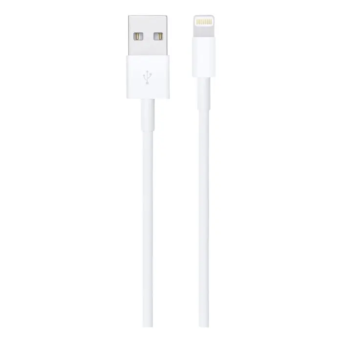 Cable de Carga Apple USB-A a Lightning 1mt Blanco MUQW3AMA (1).webp