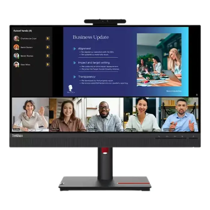 Monitor Lenovo ThinkVision T24v-30 23.8 FHD IPS Webcam 75Hz 4ms 63D8MAR3US (1).webp