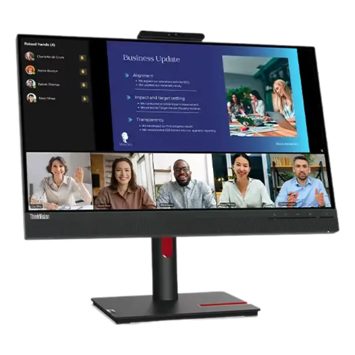 Monitor Lenovo ThinkVision T24v-30 23.8 FHD IPS Webcam 75Hz 4ms 63D8MAR3US (2).webp