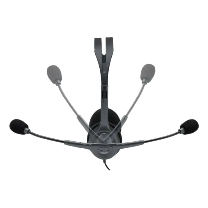 Headset Logitech Stereo H111 Alámbrico Aux 3.5mm con Micrófono Negro 981-000612 (3).webp