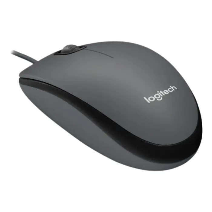 Mouse Logitech M100 Ambidiestro Alámbrico USB-A 1.000DPI Negro 910-001601 (2).webp