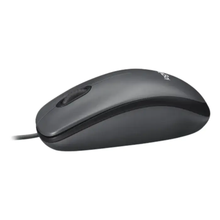 Mouse Logitech M100 Ambidiestro Alámbrico USB-A 1.000DPI Negro 910-001601 (3).webp