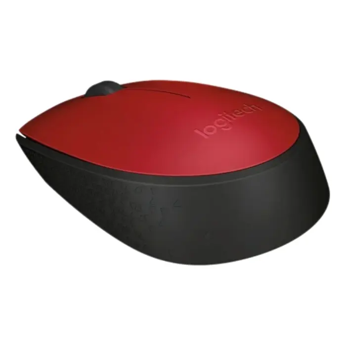 Mouse Logitech M170 Inalámbrico USB-A 1.000DPI Rojo 910-004941 (1).webp