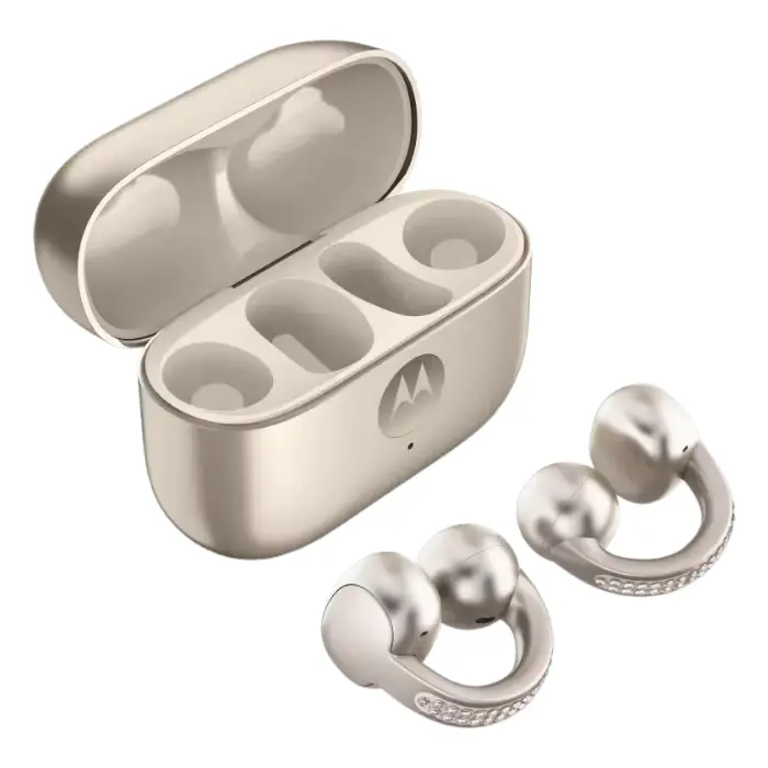 Audífonos Inalámbricos Motorola Moto Buds Loop French Oak Swar Dorados PG38C07171 (3).webp