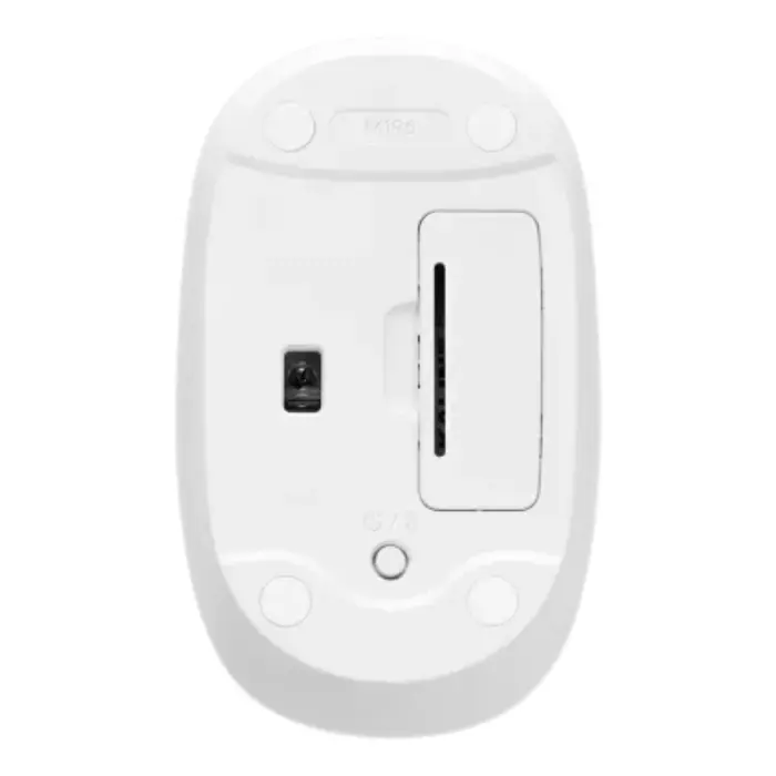 Mouse Logitech M196 Inalámbrico Bluetooth 1.000DPI Blanco 910-007457 (4).webp